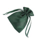 12 Pack | 5x7inch Hunter Emerald Green Satin Wedding Party Favor Bags, Pouch Gift Bags