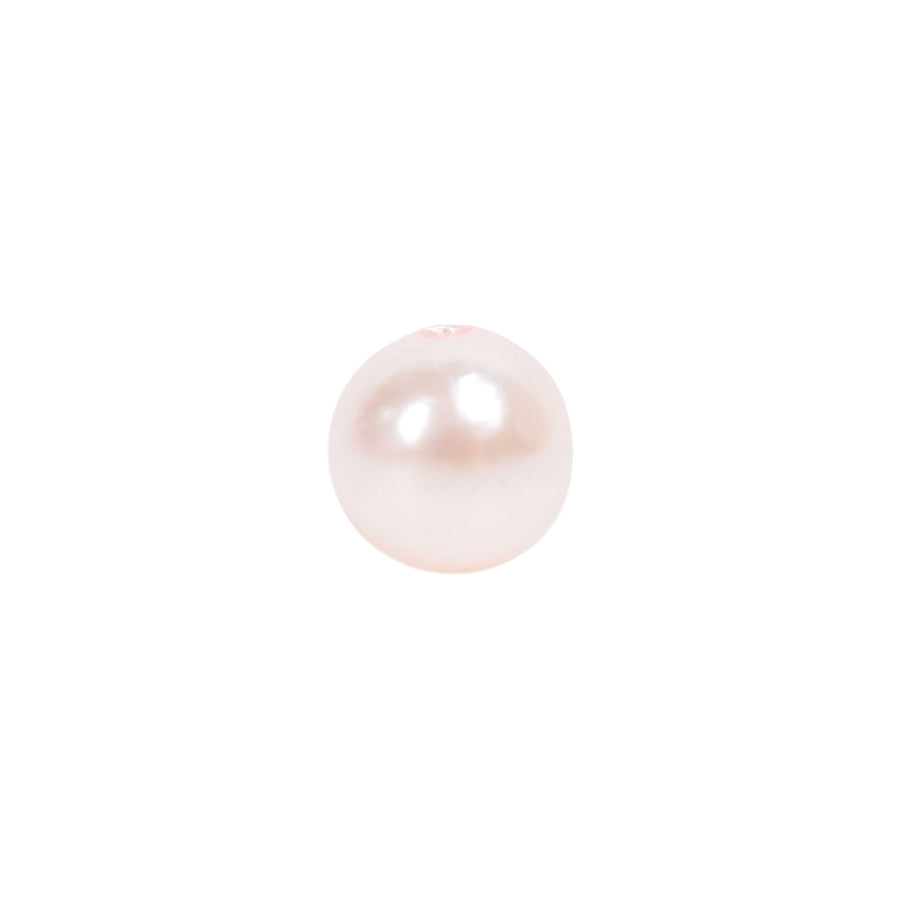 1000 Pack | Blush / Rose Gold 10mm Faux Craft Pearl Beads, DIY Vase Filler