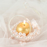 1000 Pack | Blush / Rose Gold 10mm Faux Craft Pearl Beads, DIY Vase Filler
