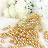 1000 Pack | 10mm Metallic Gold Faux Craft Pearl Beads & Vase Filler'