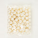 120 Pack | 20mm Glossy Ivory Faux Craft Pearl Beads & Vase Filler