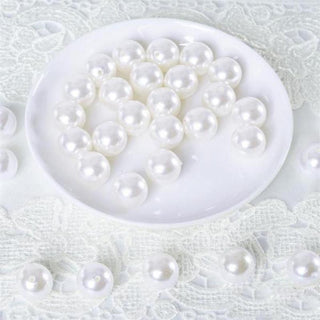 Create Unforgettable Events with Our Glossy White Faux Craft Pearl Beads and Vase Filler