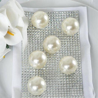 Add a Touch of Elegance with Glossy Ivory Pearl Beads