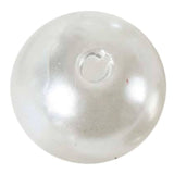 35 Pack | 30mm Glossy Ivory Faux Craft Pearl Beads & Vase Filler#whtbkgd