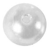 35 Pack | 30mm Glossy White Faux Craft Pearl Beads & Vase Filler#whtbkgd