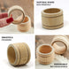 4 Pack | Eco Friendly Natural Wooden Napkin Holder Rings, Disposable