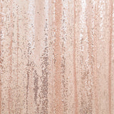 8ftx8ft Blush Sequin Event Background Drape, Photo Backdrop Curtain Panel#whtbkgd