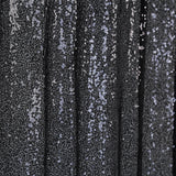 8ftx8ft Black Sequin Event Background Drape, Photo Backdrop Curtain Panel#whtbkgd