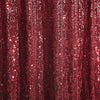 8ftx8ft Burgundy Sequin Event Background Drape, Photo Backdrop Curtain Panel#whtbkgd
