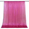 8ftx8ft Fuchsia Sequin Event Background Drape, Photo Backdrop Curtain Panel
