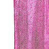 8ftx8ft Fuchsia Semi-Sheer Sequin Event Background Drape