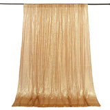 8ftx8ft Gold Sequin Event Background Drape, Photo Backdrop Curtain Panel
