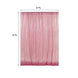 8ftx8ft Pink Sequin Event Background Drape, Photo Backdrop Curtain Panel