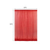 8ftx8ft Red Sequin Event Background Drape, Photo Backdrop Curtain Panel