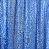 8ftx8ft Royal Blue Sequin Event Background Drape, Photo Backdrop Curtain Panel#whtbkgd