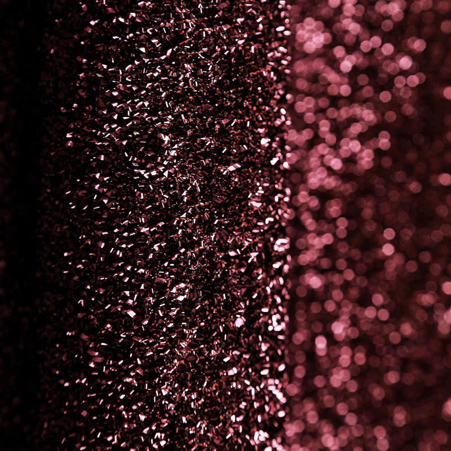 20ftx10ft Burgundy Metallic Shimmer Tinsel, Event Background Drapery Panel, Photo Backdrop Curtain