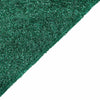 Hunter Emerald Green Metallic Shimmer Tinsel Event Background Drapery Panel, Photo Backdrop Curtain