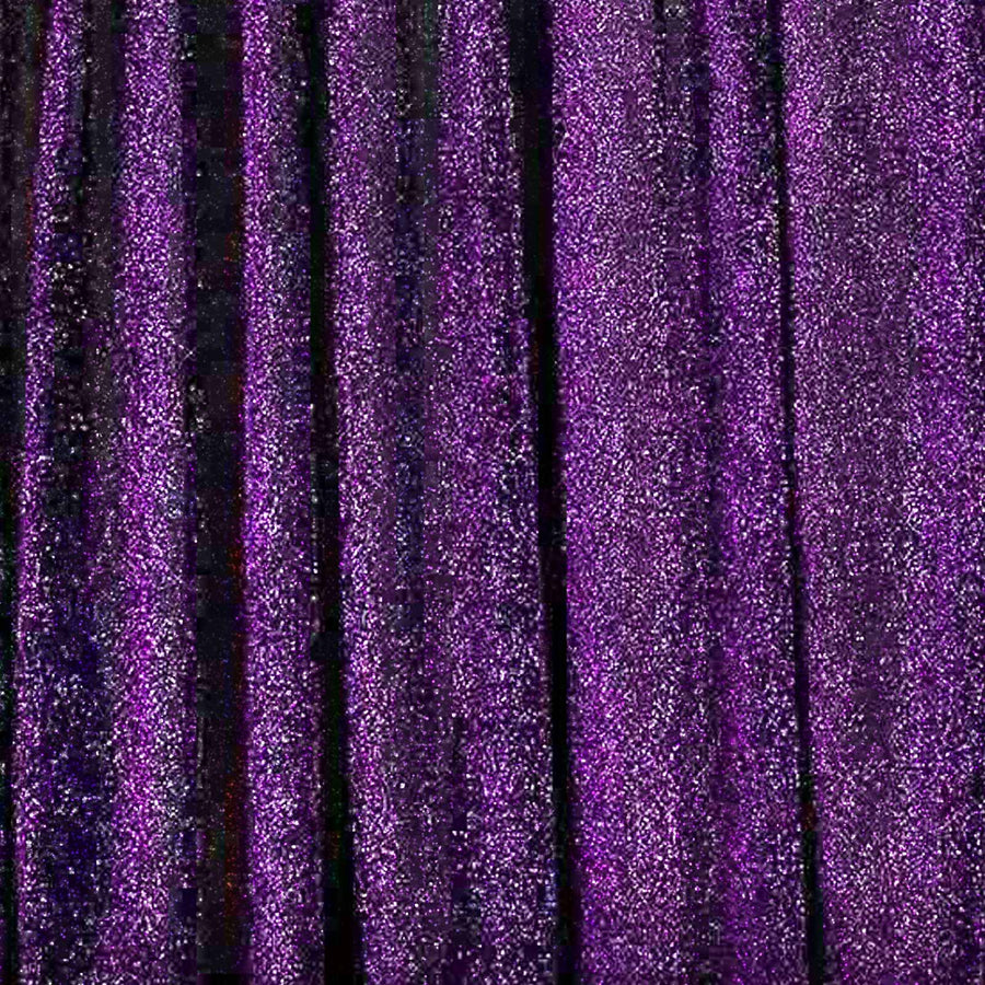 20ftx10ft Purple Shimmer Tinsel Event Background Drapery Panel, Photo Backdrop Curtain#whtbkgd