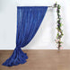 20ftx10ft Royal Blue Metallic Shimmer Tinsel Event Background Drapery Panel, Photo Backdrop Curtain