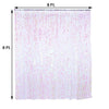 8ftx8ft Iridescent Big Payette Sequin Photography Backdrop Curtain