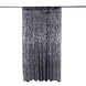 8ftx8ft Black Big Payette Sequin Event Background Drapery Panel, Photo Backdrop Curtain