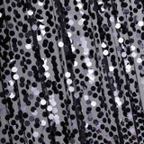 8ftx8ft Black Big Payette Sequin Event Background Drapery Panel, Photo Backdrop Curtain#whtbkgd