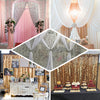 20ftx10ft Blush Rose Gold Big Payette Sequin Event Background Drapery Panel, Photo Backdrop Curtain