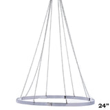 24inch Hanging Hoop Ring Hardware For 8-Panel Ceiling Drapes and FREE Tool Kit