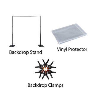 Clear Portable Isolation Wall Kit - Durable, Reusable, and Easy to Clean