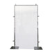 Portable Isolation Wall Kit, Floor Standing Sneeze Guard#whtbkgd