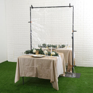 Elevate Your Event Safety with our Clear Portable Isolation Wall Kit