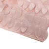 8ftx8ft Dusty Rose 3D Leaf Petal Taffeta Fabric Photography Backdrop Drape, Curtain Panel