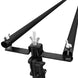 10ft DIY Adjustable Triple Crossbar Kit & Mounting Brackets For Backdrop Stands#whtbkgd