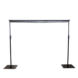 10ft DIY Triple Cross Bars & Mounting Brackets For Backdrop Stands#whtbkgd