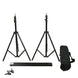 8ftX10ft Metal Adjustable Photography Backdrop Stand Kit & FREE Clips
