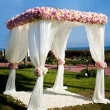 10ft | 4 Post DIY Photography Backdrop Stand, Wedding Arch Canopy Tent