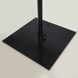 10ft Adjustable 4-Post Round Black Metal Backdrop Stand Canopy