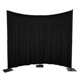11ftx13ft Triple Base DIY Heavy Duty Curved Photography Backdrop Stand