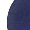 7.5ft Navy Blue Metallic Shimmer Tinsel Spandex Round Backdrop, 2-Sided Wedding Arch Cover