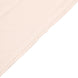 7.5ft Matte Blush / Rose Gold Round Spandex Fit Wedding Backdrop Stand Cover