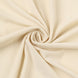 7.5ft Matte Beige Round Spandex Fit Wedding Backdrop Stand Cover#whtbkgd