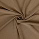 7.5ft Taupe Round Spandex Fit Wedding Backdrop Stand Cover#whtbkgd
