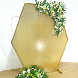 Elevate Your Event with the Shiny Sparkle Wedding Arch Cover