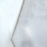Metallic Silver Sparkle Sequin Hexagon Wedding Arch Cover, Shiny Shimmer Backdrop Stand Cover
