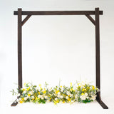 7ft Heavy Duty Wooden Square Wedding Arbor Photography Backdrop Stand
