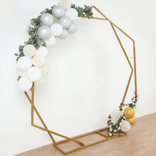 Create a Stunning Event with a Gold Metal Arch