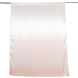 8ftx10ft Blush Rose Gold Satin Formal Event Backdrop Drape, Window Curtain Panel
