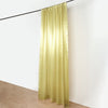 8ftx10ft Champagne Satin Formal Event Backdrop Drape, Window Curtain Panel