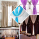 8ftx10ft Purple Satin Formal Event Backdrop Drape, Window Curtain Panel
