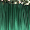 8ftx10ft Hunter Emerald Green Satin Formal Event Backdrop Drape